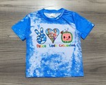 NEW Cocomelon Baby Boys Blue Short Sleeve Shirt 6-12 Months - $7.99