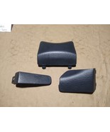 99-00 CIVIC SI EM1 STEERING WHEEL BOLT COVERS CAPS SET OEM TYPE K DARK G... - £25.63 GBP