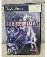 Sub Rebellion PS2 PlayStation 2, 2002 Video Game Complete w/ Manual - Fa... - $12.89