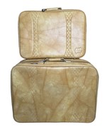 Vtg American Tourister 1978 Yellow Suitcases Set of 2  Retro Photo Prop ... - $176.59 CAD