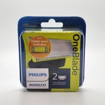 Philips Norelco Genuine OneBlade Replacement Blades 2 Pack New Sealed - £15.91 GBP