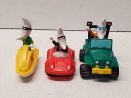 Vintage 1988 McDonald&#39;s Happy Meal Toys Mac Tonight Moon Man Set of 3 - £6.45 GBP