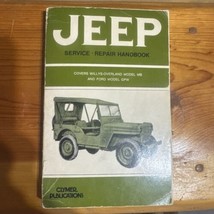 Vintage 1971 Clymer Jeep Service Repair Handbook-Willys Overland &amp; MB/Ford GPW - $84.87