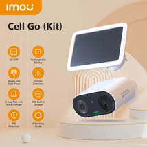 IMOU Cell Go (Kit) With Solar Panel Rechargeable Camera Wi-Fi Weatherpro... - $111.77