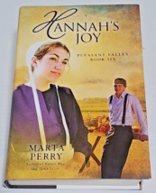 Hannah&#39;s Joy - Pleasant Valley Book 6 By Marta Perry, HCDJ Large Print - £4.78 GBP