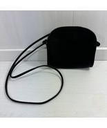 Vintage Coach Abbie 9017 Black Leather Small Crossbody Bag Minimal Quiet... - £83.25 GBP