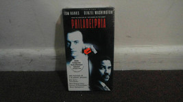 PHILADELPHIA - Tom Hanks, New VHS Cassette. LOOK!!! - £4.54 GBP