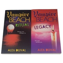 Vampire Beach Ritual and Legacy by Alex Duvall Paperback Book Lot Vampires - $5.58