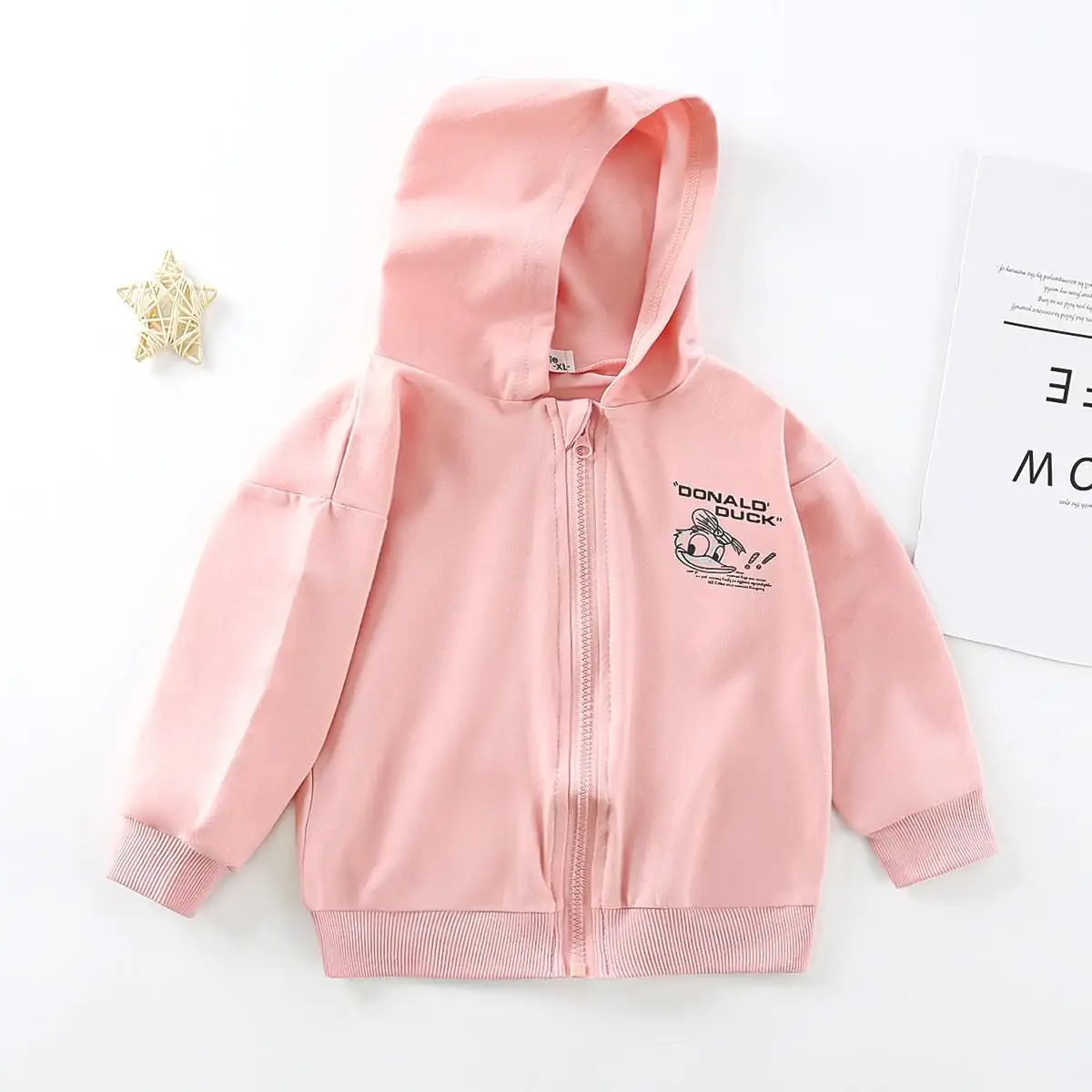 Printed  Duck Kids Outerwear Spring Fall Clothes Tops Cardigan Zipper Ja... - $85.96