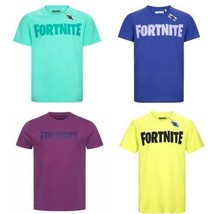 FORTNITE Aleatorios Diseños Gaming Camiseta Algodón Tallas 7-16 Años 5 Paquete - £57.75 GBP