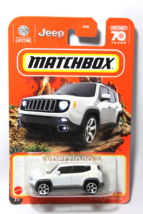 Matchbox 1/64 19 Jeep Renegade White Diecast Model Car NEW IN PACKAGE - £10.21 GBP