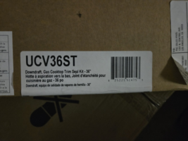 Thermador UCV36ST 36-inch Gas Cooktop Trim Seal for Downdraft - €92,66 EUR