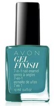 Avon Gel Finish 7 In 1 Nail Enamel Teal Me About It   - $12.99