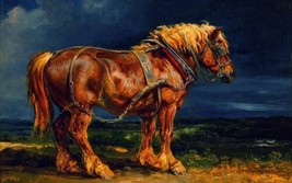 Art The Call of the Wild Horse Print Giclee Canvas - £6.86 GBP+