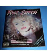 Heart Band Rock Express Magazine Vintage 1984 Ann Nancy Wilson - €25,73 EUR