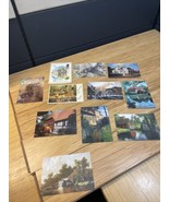 Vintage Lot of 11 England Denmark Netherlands Travel Souvenir Postcard K... - $13.58 CAD
