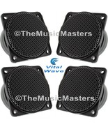4 Pack 2.5&quot; inch Flush Mount Super Mini Horn Tweeters Speakers Car Home ... - $26.59