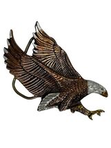 VTG Eagle Belt Buckle The Great American Chicago Buckle Co H506 Enamled ... - $20.99