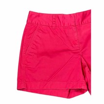 Vineyard Vines Women&#39;s Shorts Chino Flat Front Low-Rise 100% Cotton Pink... - £15.49 GBP