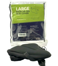 Exercise Bike Gel Pad Seat Cover Large Wide 10 X 11 Inches New - $11.83