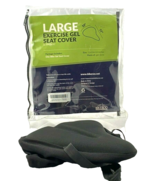 Exercise Bike Gel Pad Seat Cover Large Wide 10 X 11 Inches New - £9.30 GBP