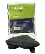 Exercise Bike Gel Pad Seat Cover Large Wide 10 X 11 Inches New - £8.95 GBP