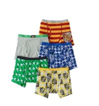 Handcraft Harry Potter Boys Boxer Briefs, Size 6, Qty 5, 100% Combed Cotton - £11.70 GBP