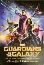 GUARDIANS OF THE GALAXY - 13&quot;x19&quot; Original Promo Movie Poster 2014 Marve... - £19.23 GBP