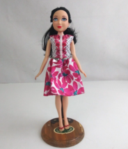 Disney Just Play Doll Black Hair Blue Eyes &amp; Floral Dress &amp; Shoes 10.5&quot; Doll - £11.44 GBP