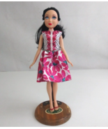 Disney Just Play Doll Black Hair Blue Eyes &amp; Floral Dress &amp; Shoes 10.5&quot; ... - £11.55 GBP