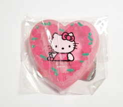 Hello Kitty Eraser Pink Heart Old SANRIO Logo 1993 Old Retro Rare - £24.74 GBP
