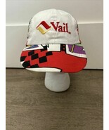 Vtg Vail 80&#39;s Cotton Adjustable Hat Cap Multiple Color Colorado Ski Yupoong - $571.09 MXN