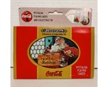 1998 Limited Edt Coca Cola Holidays Santa Nostalgia Playing Cards Two De... - $13.89