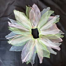 Hanna Andersson Tutu Skirt One Size Toddler Pastel Leaf Petal Design Pink Roses - £7.87 GBP