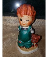 CHARLOT Byi GOEBEL &quot;ROVING EYE&quot; RED HEAD BOY/DOG #Byi 2 TMK5 4 1/4&quot; EXCE... - $377.48 MXN