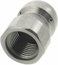 Button Nose 3/8&quot; Sewer Jetter Drain Cleaning Nozzle 8.0 Orifice 5500 PSI... - $31.65