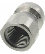 Button Nose 3/8&quot; Sewer Jetter Drain Cleaning Nozzle 8.0 Orifice 5500 PSI... - $31.65