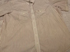 VTG LONGHORN WESTERN SHIRT SIZE 20 BY NIVER WESTERN WEAR USA MADE BANDED... - $43.00