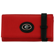 Georgia Bulldogs Women Collegiate Wallet, Scarf and Earrings Gift Pack - £29.88 GBP