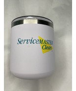 NEW Branded Service master Clean 12oz Spark Insulated Tumbler White Clea... - £10.91 GBP