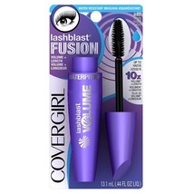 CoverGirl Lashblast Fusion Water Resistant Mascara Black 890*Twin Pack* - £10.75 GBP