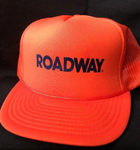 Vintage NOS Roadway Mesh Snapback Baseball Trucker Hat Cap Rope Trim Foam - £20.10 GBP