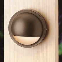 Kichler Lighting 15764AZT Textured Bronze LED Deck Landscape Light - $98.99