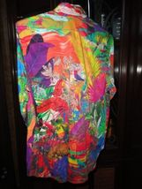 Robert Graham Garden Glory Long Sleeve Embroidered Shirt Size Medium image 7
