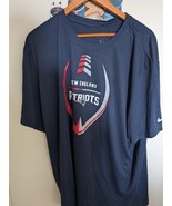 Authentic NFL Nike New England Patriots T-shirt Size 3XL - $21.47