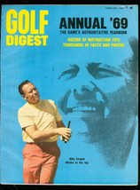Golf Digest Annual Feb 1969-BILLY Casper COVER-PGA-LPGA- Fn - $101.85
