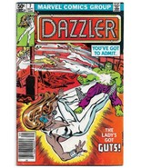 Dazzler #7 (1981) *Marvel Comics / Cover Art By Frank Springer / The Hulk* - $6.79 CAD