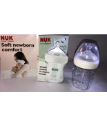 NUK 5oz Simply Natural Newborn Bottle W Anti-Colic/Air Vent/Safe Temp Ni... - $220.14 MXN
