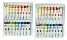 Set of Two 18 Color Acrylic Rainbow Pigments Artist Paint Sets, 12ml Tub... - $365.67 MXN