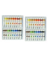 Set of Two 18 Color Acrylic Rainbow Pigments Artist Paint Sets, 12ml Tub... - $27.90 CAD